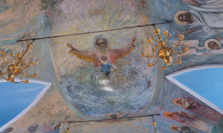 В Свято-Троицком кафедральном соборе восстанавливают роспись